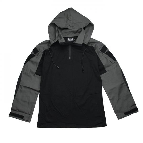 G TRN Combat Shirt ( Grey Black )